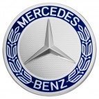 Mercedes-Benz Hub Cap Classic Deisgn Blue