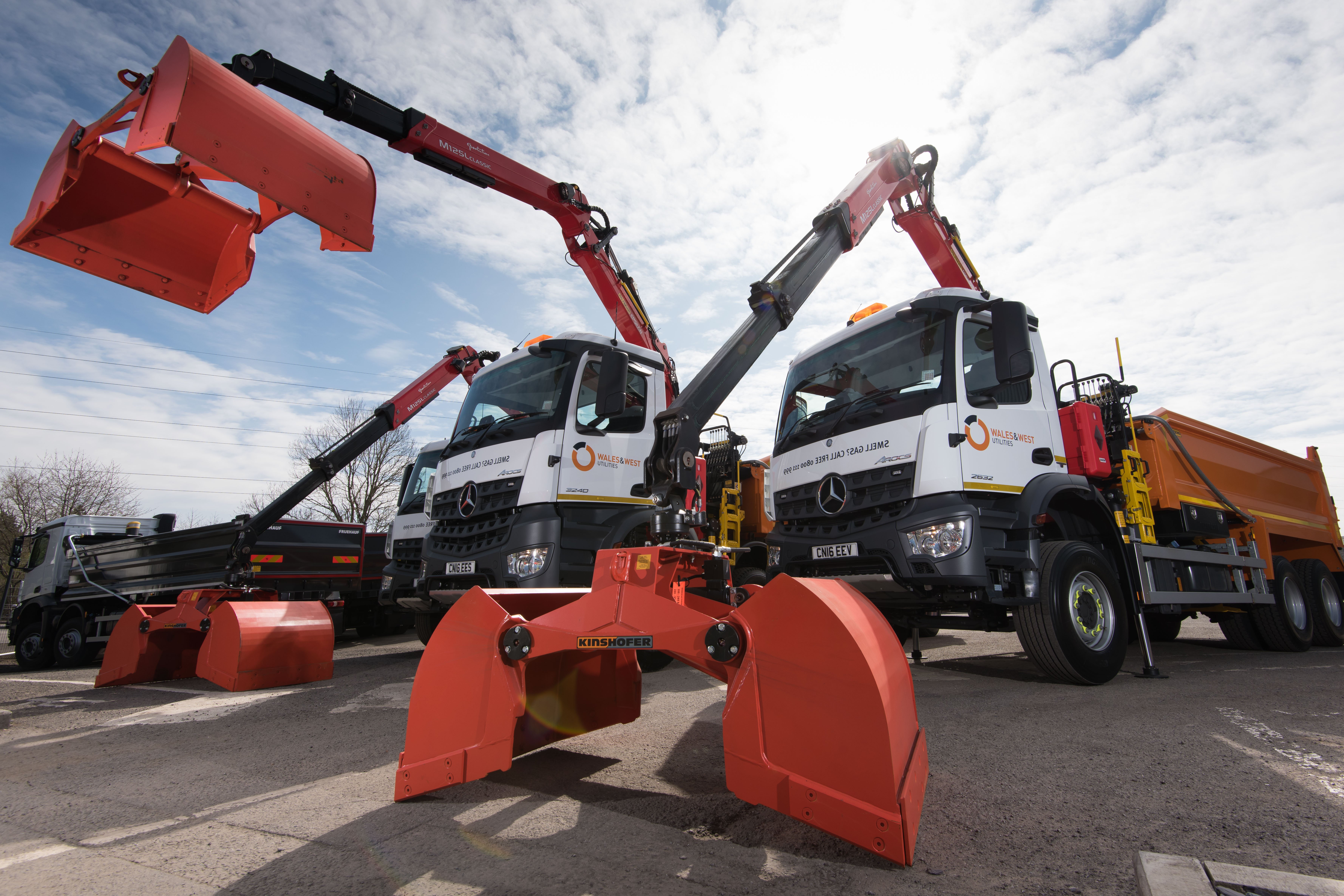 Mercedes tipper