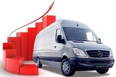 van sales increase